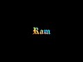 Ram Jaane Black Status Udit Narayan Black Screen Background
