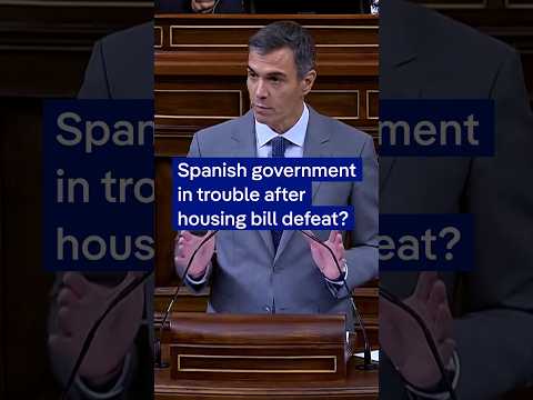 Spanish government in trouble after housing bill defeat? | DW News