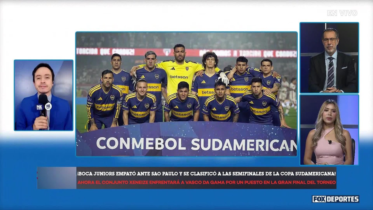 SAO PAULO 1-1 BOCA JUNIORS | El 'Xeneize' empató y avanzó en Copa Sudamericana | GolXGol