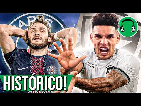 ♫ BOTAFOGO CHOCA O MUNDO E VENCE O PSG!!! 🤯 | Paródia Sweet Dreams - Eurythmics
