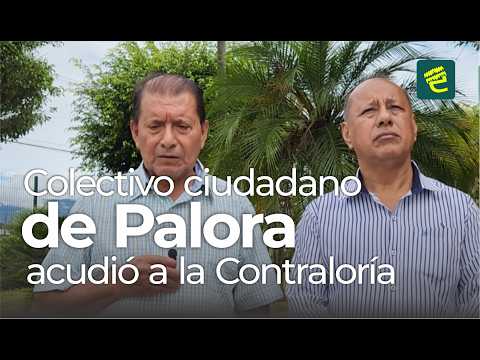 Colectivo Ciudadano de Palora acudió hasta la Contraloría para presentar una denuncia