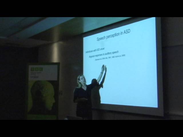 Conférence: «Audiovisual Speech Perception in Children with Autism Spectrum Disorders»