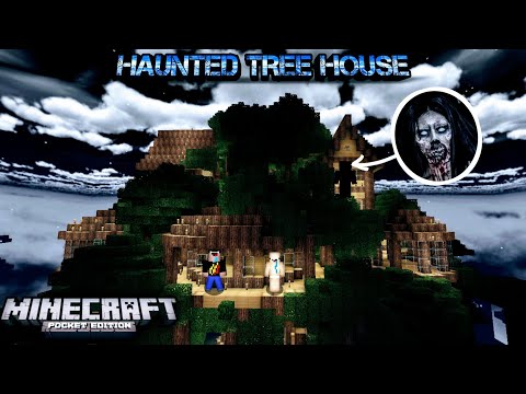 Terrifying Haunted Tree House in Minecraft