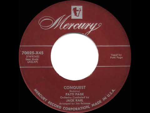 1952 HITS ARCHIVE: Conquest - Patti Page