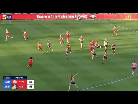 2nd Semi-Final Snapshot - Adelaide's Luke Pedlar snaps a goal