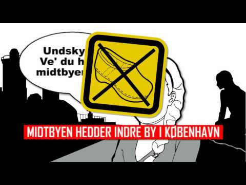 Hvor ligger midtbyen? fra "Jydens håndbog til overlevelse i København"