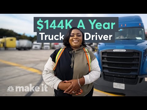 , title : 'I Bring In $144K A Year Driving Trucks | On The Job'
