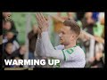 Warming-up met Mike te Wierik