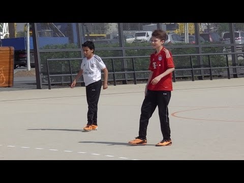 TSG 51 beim videodreh mit Azzis mit Herz 12.04.2014. (E jugend) making of