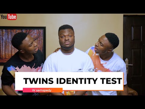 TWINS IDENTITY TEST WITH SAMSPEDY  | CAN HE TELL IDENTICAL TWIN BROTHERS APART?!