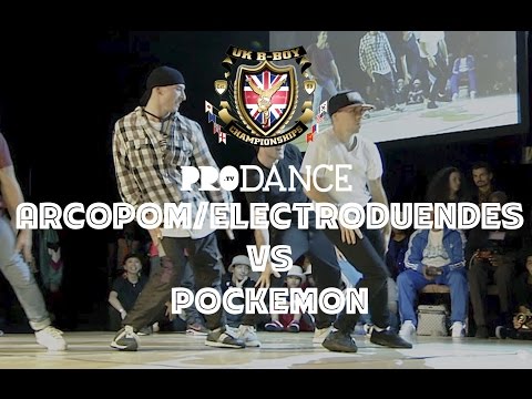 ARCOPOM/ELECTRODUENDES vs POCKEMON | UK B-Boy Championships 2014 - BBoy Crew Semi Final