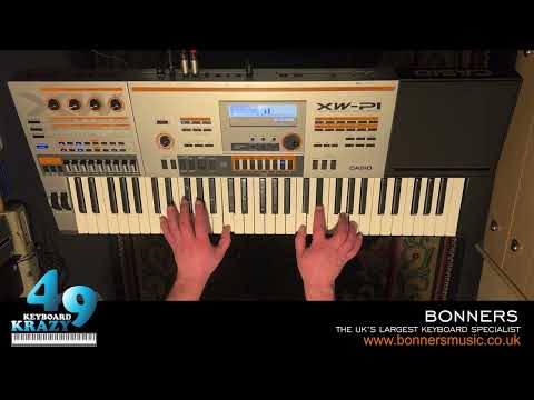 Casio XW-P1 Performance Synthesizer - 100 Preset Performances