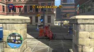 LEGO Marvel Super Heroes - Unlocking Carnage & Free Roam Gameplay (Character Token Location)