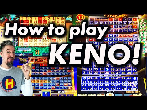 How To Play Video KENO! Learn This AWESOME Casino Game