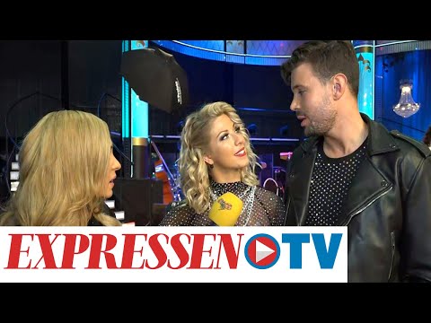 Robin Bengtsson och Sigrid Bernson lämnar "Let's dance"