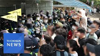'송파 개표소' 집회 사흘째…"재선거" 외치며 밤샘 이어간 유권자들 [뉴스현장]