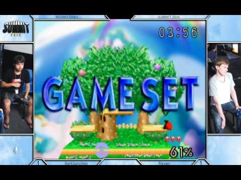Summit 2016 - BarkSanchez (Pikachu) Vs Revan (Kirby) - SSB Singles Winers Finals
