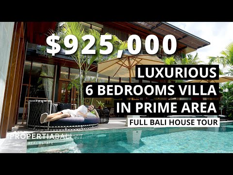 Canggu's Best Kept Secret 6 Bedroom Villa for Sale Revealed