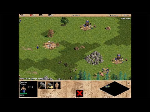 Age of Empires (AoE) 1997 - Gameplay #45 (1:15 hour - score: 453)