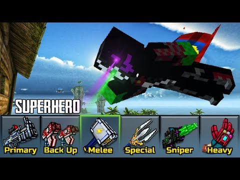 Superhero Weapons - Pixel Gun 3D