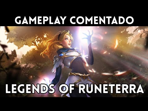 GAMEPLAY LEGENDS of RUNETERRA (PC, iOS, Android) CARTAS de los creadores de LEAGUE OF LEGENDS - YouTube