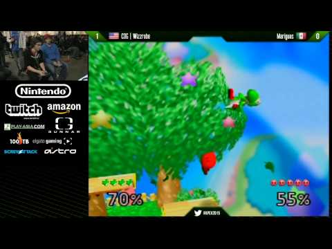 Apex 2015 - SSB64 - Top 16 - KeroKeroppi vs Mariguas / COG Wizzrobe vs Mariguas