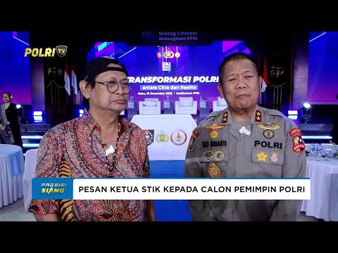 KETUA STIK LEMDIKLAT POLRI TEKANKAN HABITUS AKADEMIS BAGI CALON PEMIMPIN POLRI