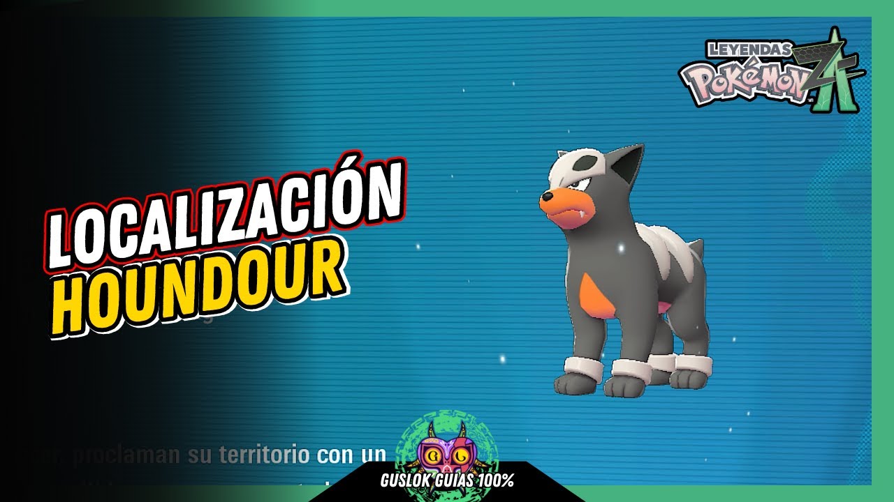 UBICACIÓN de HOUNDOUR | GUÍA 100% | 💯Leyendas Pokemon: Z-A🏆 UBICACIÓN de HOUNDOUR | GUÍA 100% | 💯Leyendas Pokemon: Z-A🏆