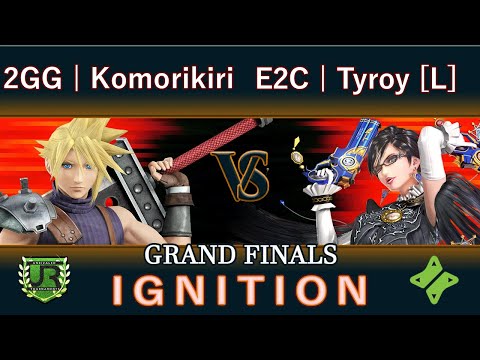 Ignition #134 GRAND FINALS - 2GG | Komorikiri [L] (Cloud) vs E2C | Tyroy [L] (Bayonetta)