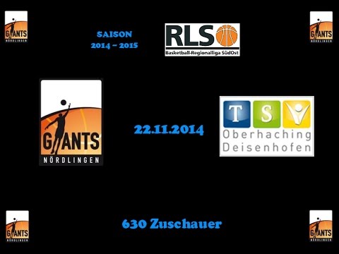22.11.2014 Giants - TSV Oberhaching