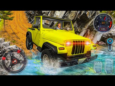 Offroad Jeep Prado Simulator GamePlay