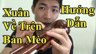 Hướng dẫn Thổi Sáo Bầu Xuân Về Trên Bản Mèo Cực Kì chi tiết - Alex Tú. (Phần 1)
