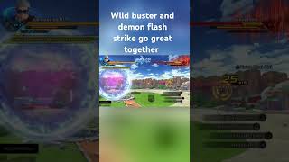 I like combining wild buster and demon flash strike to finish off my opponents #dragonball  #dbx2