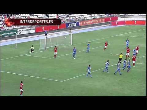 Real Murcia 1 - Girona 0 - HD. Visionado en Interdeportes.es