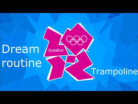 Trampoline.Olympic games, London 2012, compilation routine