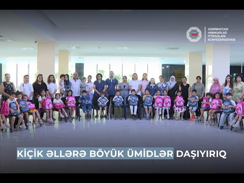 “Kiçik əllərə böyük ümidlər daşıyırıq” şüarı altında “Balaca Həmkarlar” layihəsi həyata keçirilib