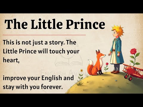 The Little Prince 🤴 || Learn English Through Book Summary 📖 || Improve Your English Fluency ✅️ 