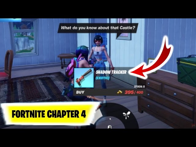 Where to find Shadow Tracker in Fortnite Chapter 4
