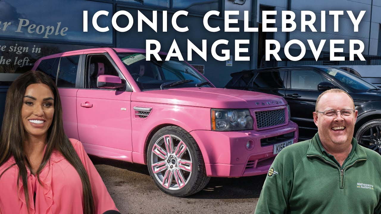 KATIE PRICE'S Famous Pink Range Rover – Up for Auction! 🚗🎀
