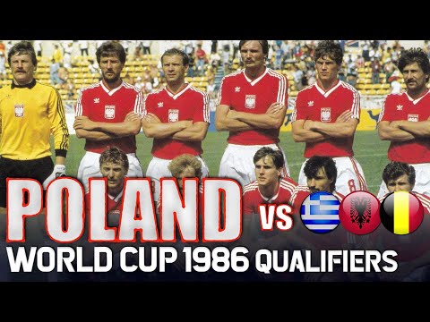 POLAND 🇵🇱  World Cup 1986 Qualification All Matches Highlights | Road to Mexico