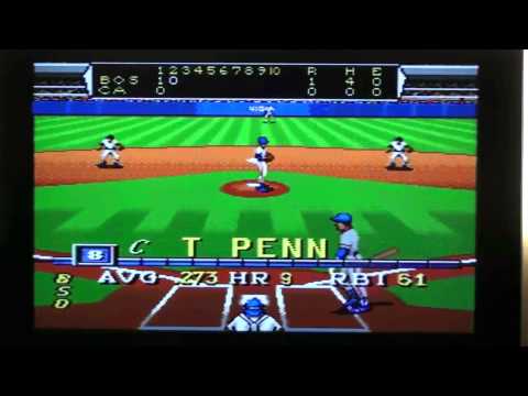 Roger Clemens MVP Baseball - Sega Genesis Review (Retro Sunday)