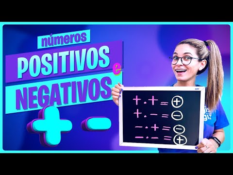 NÚMEROS POSITIVOS E NEGATIVOS - RESUMÃO