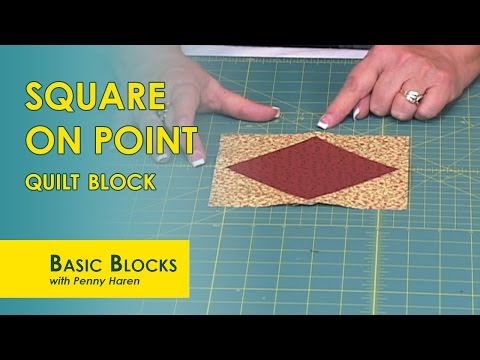 Setting a Square on Point