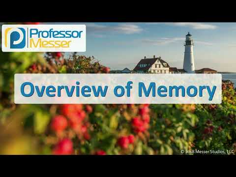 Overview of Memory - CompTIA A+ 220-1001 - 3.3