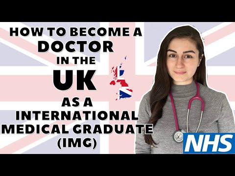 Part of a video titled How to become a doctor in the UK as an international medical graduate I ...