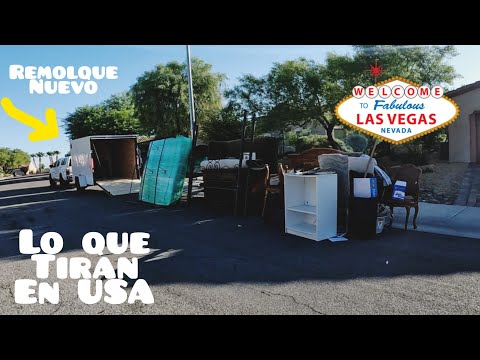 Se muda y tira todo Lo que tiran en USA Las Vegas #489