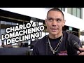 TIM TSZYU SAYS CHARLO DECLINING; LOMACHENKO PAST PRIME AS HE DECLARES NEW KING IS COMING!