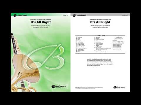 It's All Right, arr. Chris M. Bernotas – Score & Sound