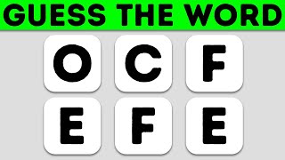 Most People Can't Unscramble Half of These Words. Can You