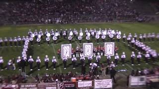 preview picture of video 'Boardman Spartan Marching Band - 9/27/13'